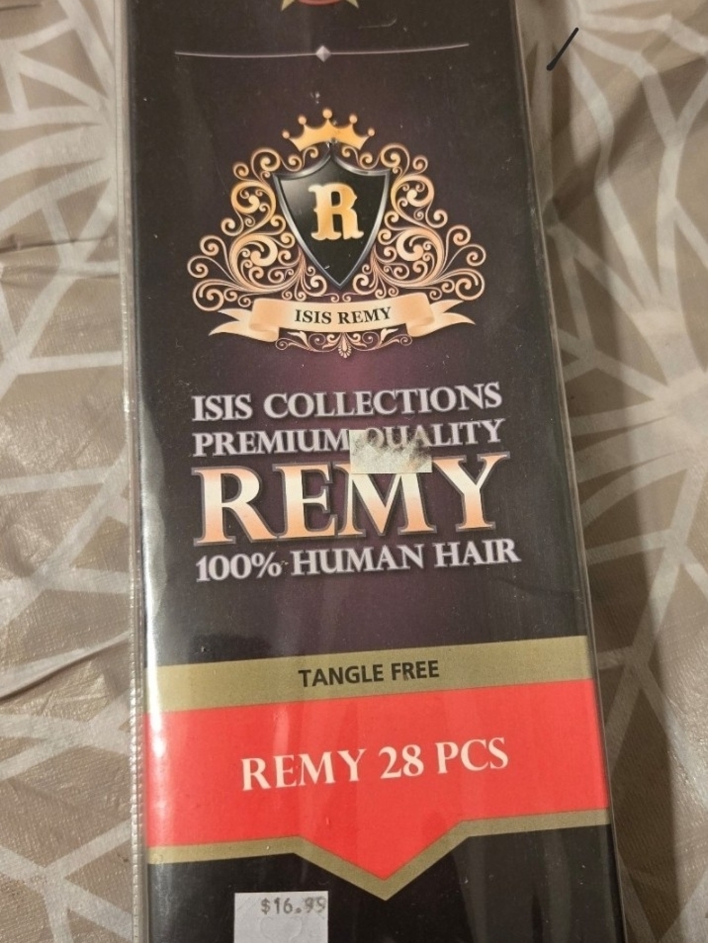 100% Human Hair Remy Weave 28 Pieces F1B/350 $16